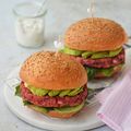 Burger veggie - steak de betterave #vegan #glutenfree