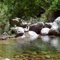 écoute le chant de l'eau entre les pierres...