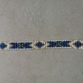 Bracelet tissage perles rocaille Miyuki fait main