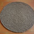 Tapis au crochet