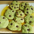 COOKIES MENTHE CHOCOLAT (ALIAS LES COOKIES SHREK)