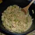 One pot pasta poulet et petits pois