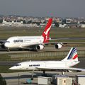 AEROPORT DE TOULOUSE-BLAGNAC:QANTAS:AIRBUS A380-842: F-WWSK: MSN14.