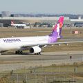 Aéroport: Toulouse-Blagnac(TLS-LFBO): Hawaiian Airlines: Airbus A330-243: N379HA: MSN:1672. Departure delivery customer.