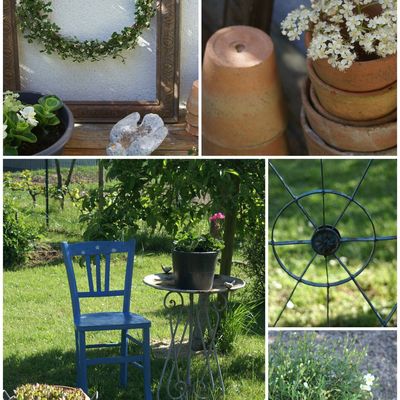 Déco au jardin...