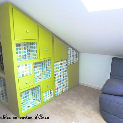 Meuble sous pente - suite et fin