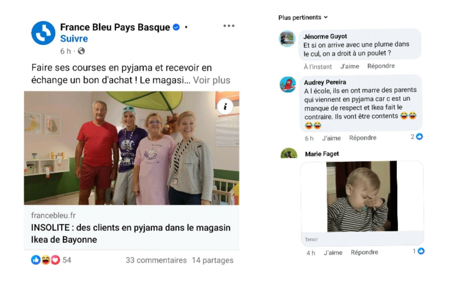 Et si on vient avec une plume dans le cul...