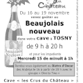 Beaujolais Nouveau Programme Complet