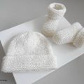 tricot laine bb fait main layette tricotee main