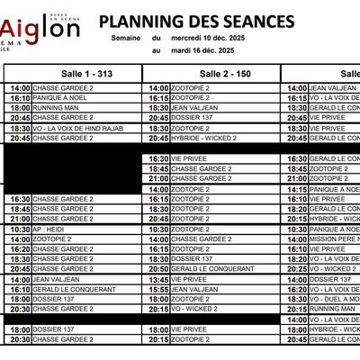 L'AIGLE - Cinéma L'Aiglon
