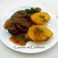 Cuisses de canard à la chinoise ( inspiré par Messidor ) joues de mangues rôties