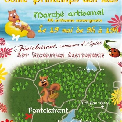 AYDAT - FONTCLAIRANT - PUY-DE-DOME - AUVERGNE Le