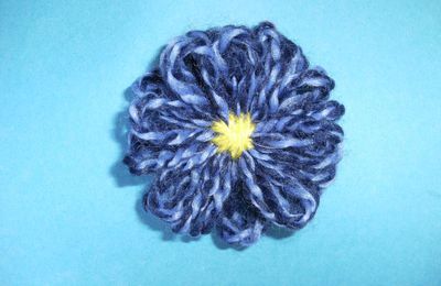 flowers en tricotin