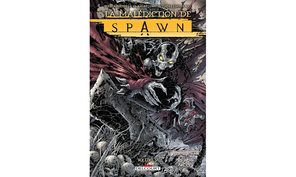 La malédiction de Spawn, volume 2 de Todd McFarlane, Alan McEllroy, Dwayne Turner, Danny Miki 