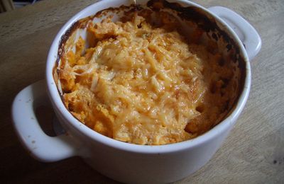 Casimir a mangé la chèvre de M Seguin! Gratin de courge au chèvre frais. 