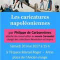 Arras, 20 mai 2017 : conférence de Philippe de Carbonnières.