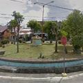 Rond-point à Samarinda (Ile de Bornéo)