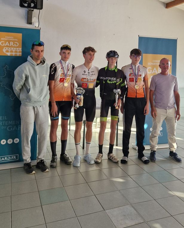 Swann : 1er U17H, Yanna : 1ère U17F