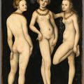 Lucas Cranach l’Ancien, Les Trois Grâces, 1531