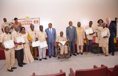 Cérémonie de Remise de Médailles d'Honneur du Travail aux Agents du groupe SPDC