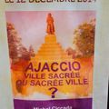 Ajaccio: ville sacrée ou sacrée ville? Réponse le 12 décembre prochain