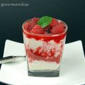 Riz au lait aux framboises