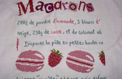 SAL "les macarons" de LiliPoints - étape 4