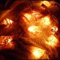 Guirlande lumineuse pour salle de bain romantique