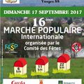 Marche Populaire FFSP Vosges - Dimanche 17 septembre 2017