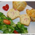 MUFFINS JAMBON MOZZARELLA