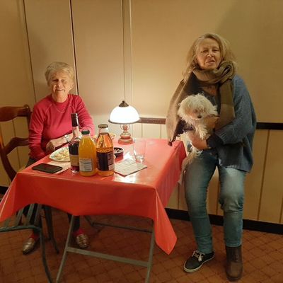 Apéro Palier à bonne distance !