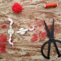 DIY récup' : faire des pompons de filets en plastique