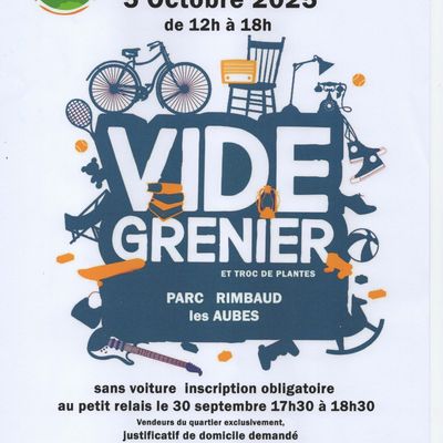 VIDE GRENIER Octobre 2025