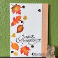 Carte d'Anniversaire Automne 2019