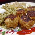 BOULETTES DE POULET A LA JAPONAISE