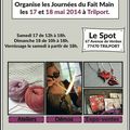 Les journées du fait-main Alittlemarket au Trilport (77) - 17 et 18 mai 2014