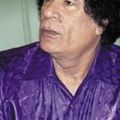 القذافي يستقبل اعل ولد محمد فال بانا برس- استقبل