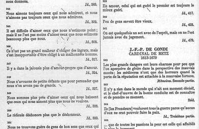 texte, citation, citations, La Rochefoucauld