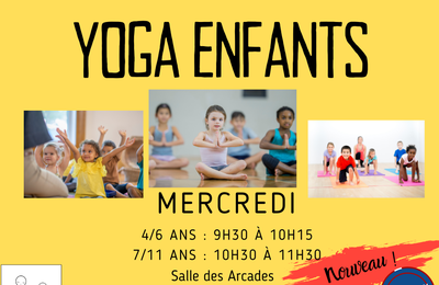 NOUVEAU ! Cours de Yoga Enfant