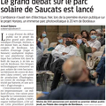 Projet de parc photovoltaïque de Saucats