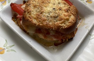 Mon croque-pizza