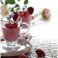 Fraises au SKYR! Une merveilleuse gourmandise saine!.....