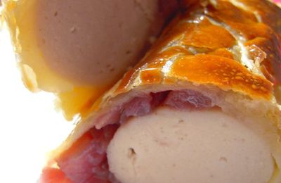 Boudin blanc - poire - oignon