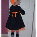 Une robe en lainage pour Halloween