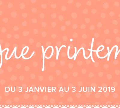 Et c'est parti : Sale A Bration 2019 et Nouveau catalogue Printemps/Eté 2019 !!!