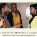 Déclarations lors de Rencontre Internationale des Afrodescendants à Quito