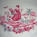 Toile de Jouy en point compté