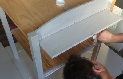 Relooking d'une table à langer