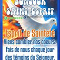 BONJOUR SAINT-ESPRIT