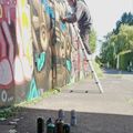 Eclair urbain.